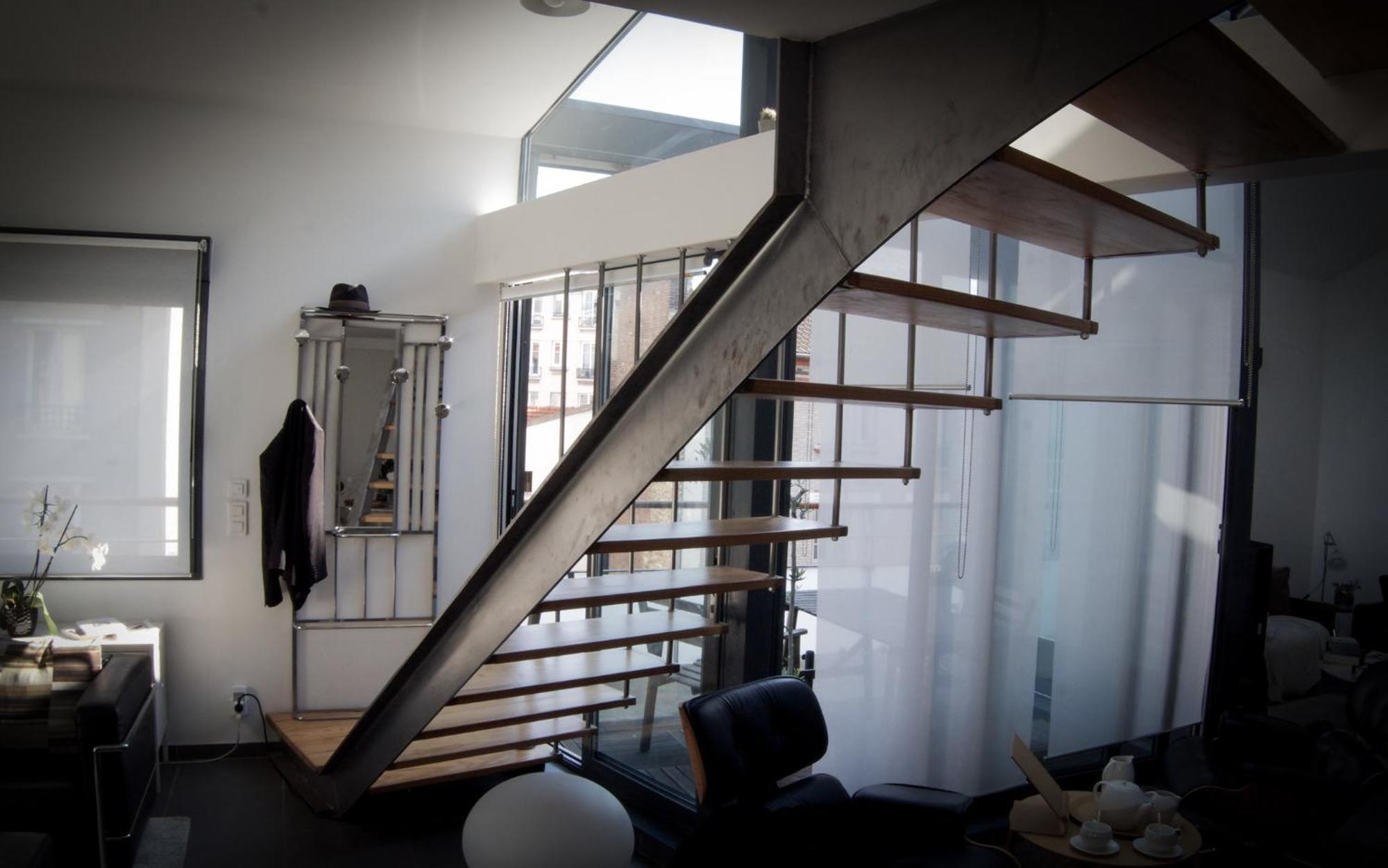 Beautiful Loft 130M2 Sun And Free Parking Ok 1M95 Apartamento La Garenne-Colombes Exterior foto